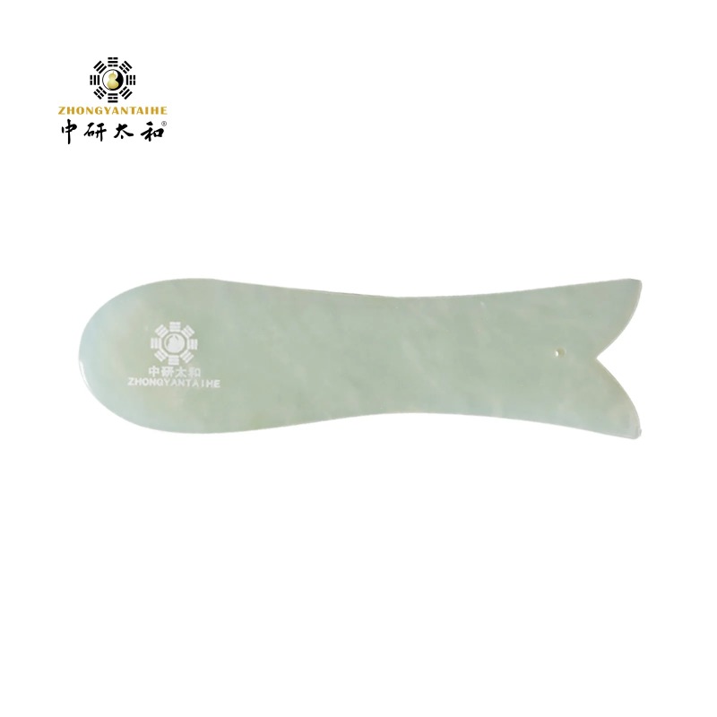 Jade Gua Sha Tool - Массажер для лица Гуаша, инструмент Гуаша