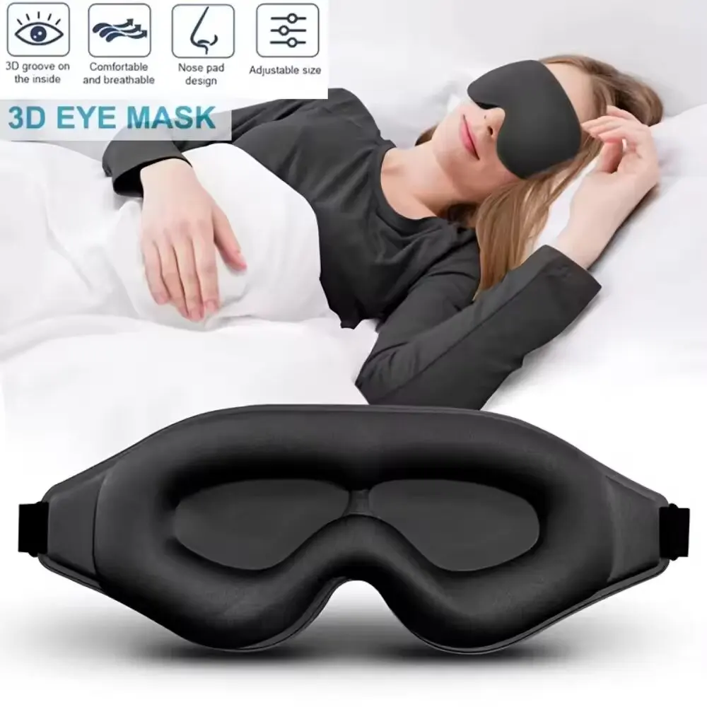 3D-маска для глаз, удобная и д – обзор и цена Sleep Eye Mask 3D