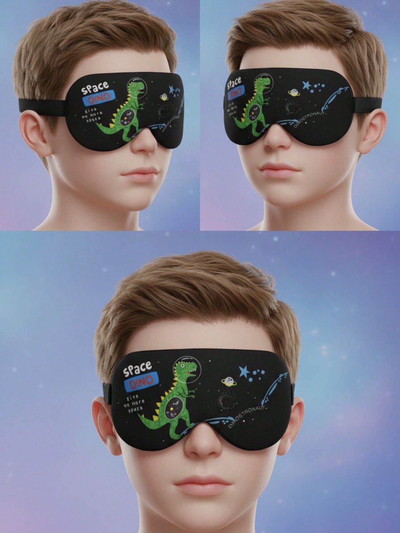 Набор из 3-х 3D-масок для сна  – обзор и цена Sleep Eye Mask 3D