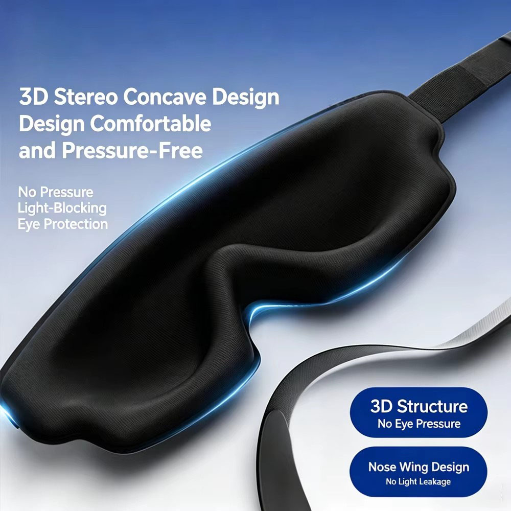 Маска для сна 3D, контурная, с – обзор и цена Sleep Eye Mask 3D