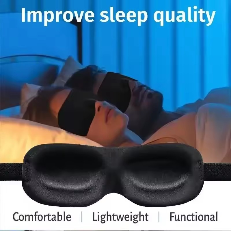 Супермягкая 3D-маска для сна - – обзор и цена Sleep Eye Mask 3D