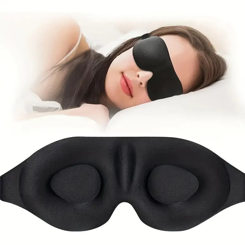 3D-маска для сна из пены с эфф – обзор и цена Sleep Eye Mask 3D