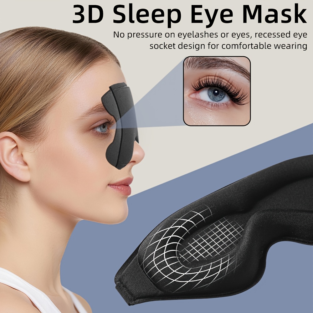 Трансграничная 3D-маска для гл – обзор и цена Sleep Eye Mask 3D