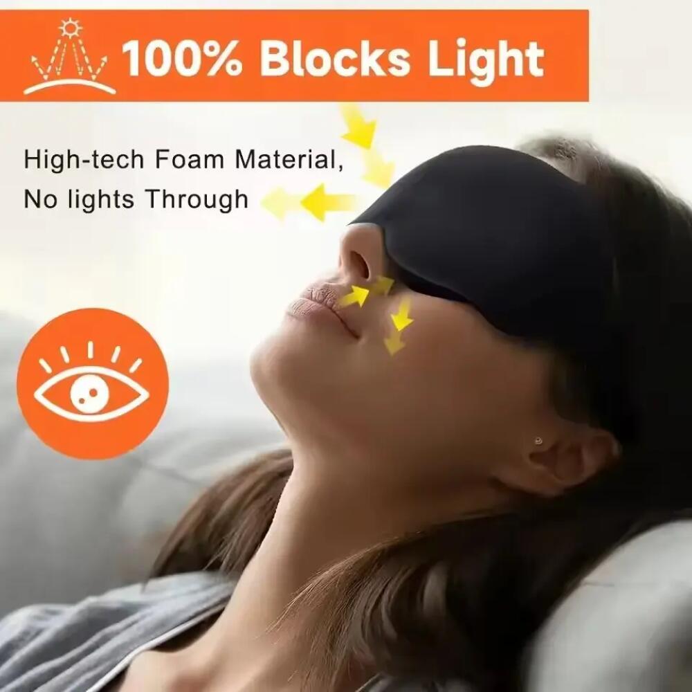 Новая 3D-маска для сна, стерео – обзор и цена Sleep Eye Mask 3D