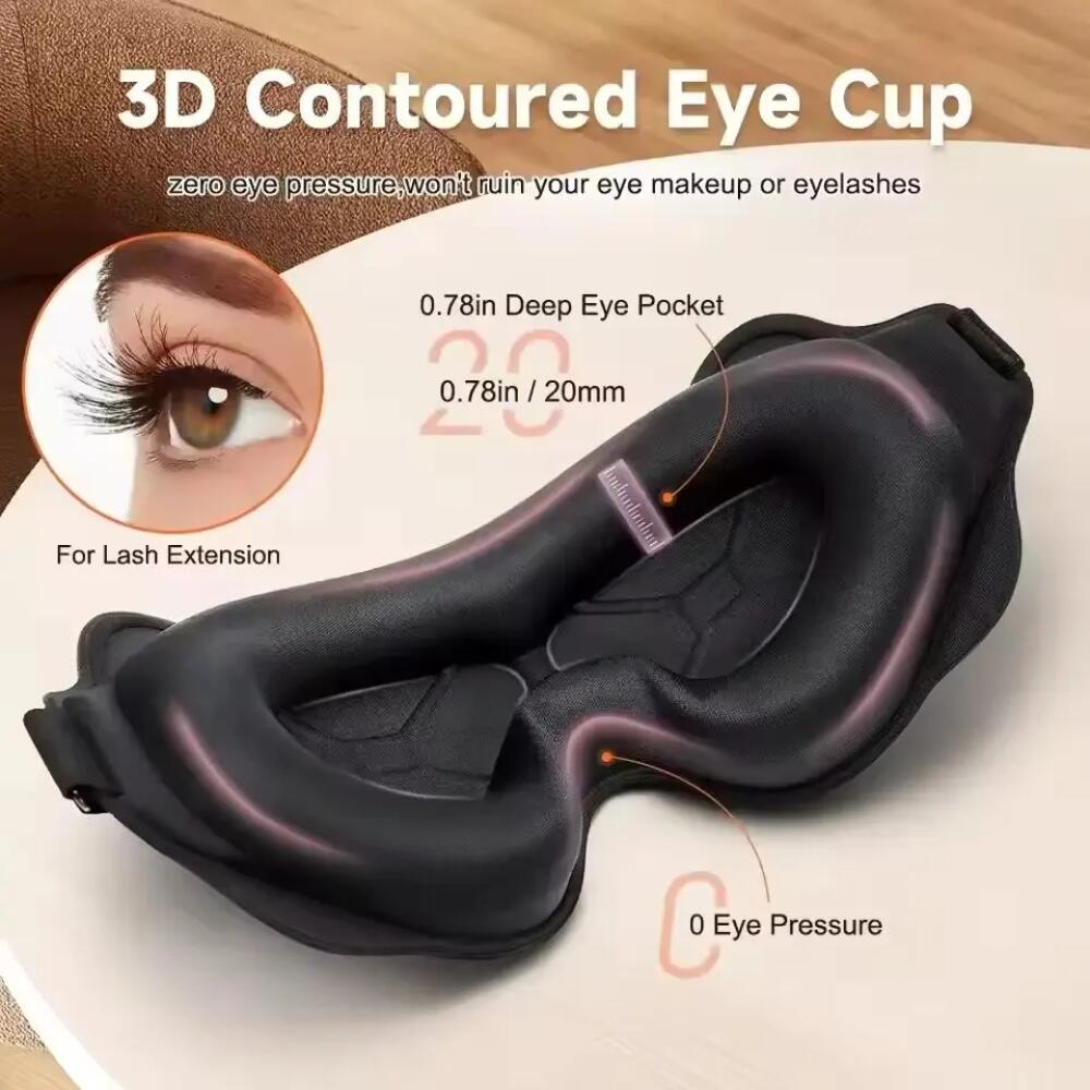 Новая 3D-маска для сна, стерео – обзор и цена Sleep Eye Mask 3D