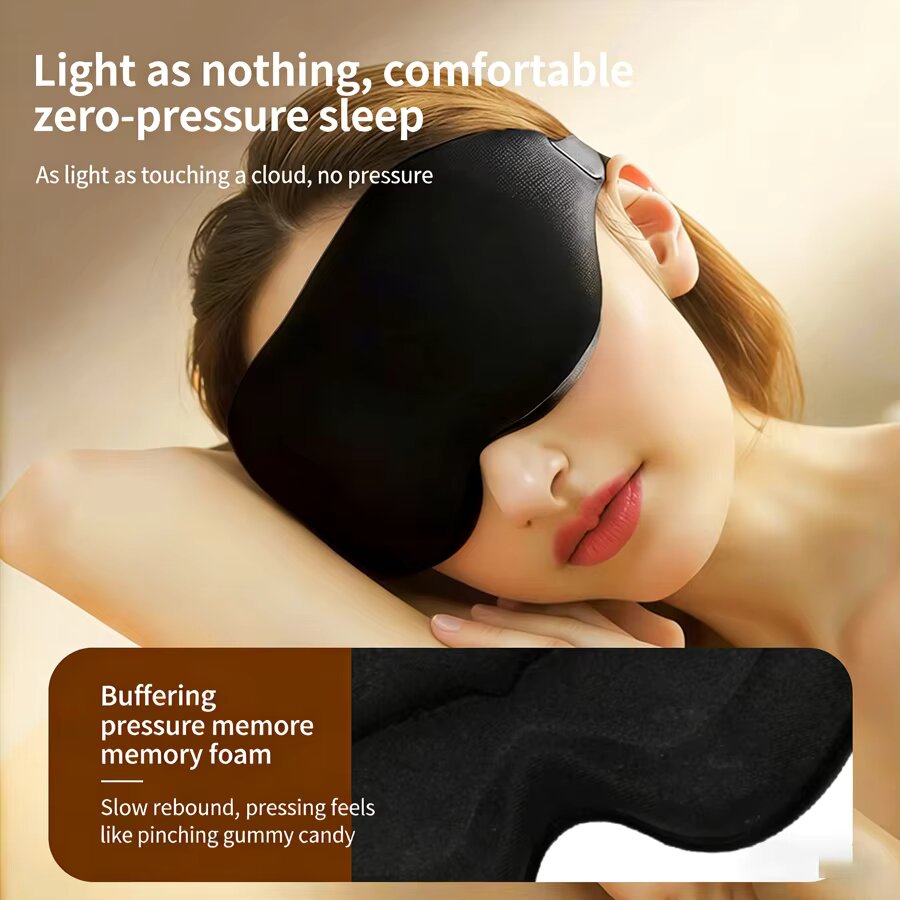 Набор из 3-х 3D масок для сна  – обзор и цена Sleep Eye Mask 3D
