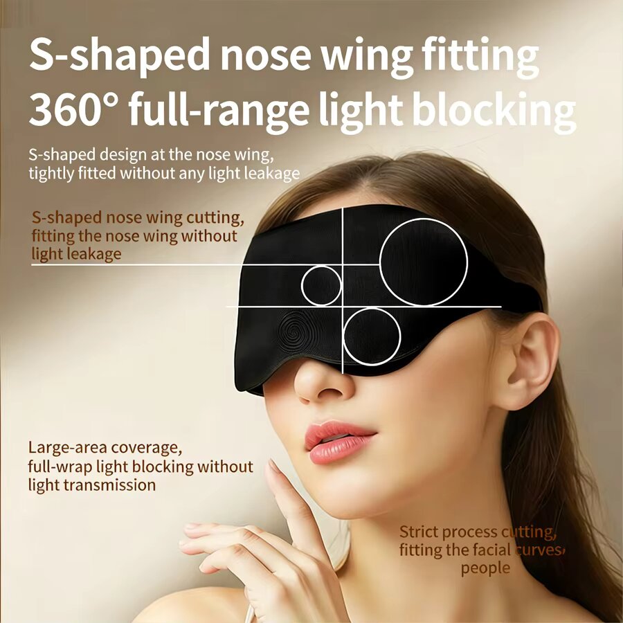Набор из 3-х 3D масок для сна  – обзор и цена Sleep Eye Mask 3D
