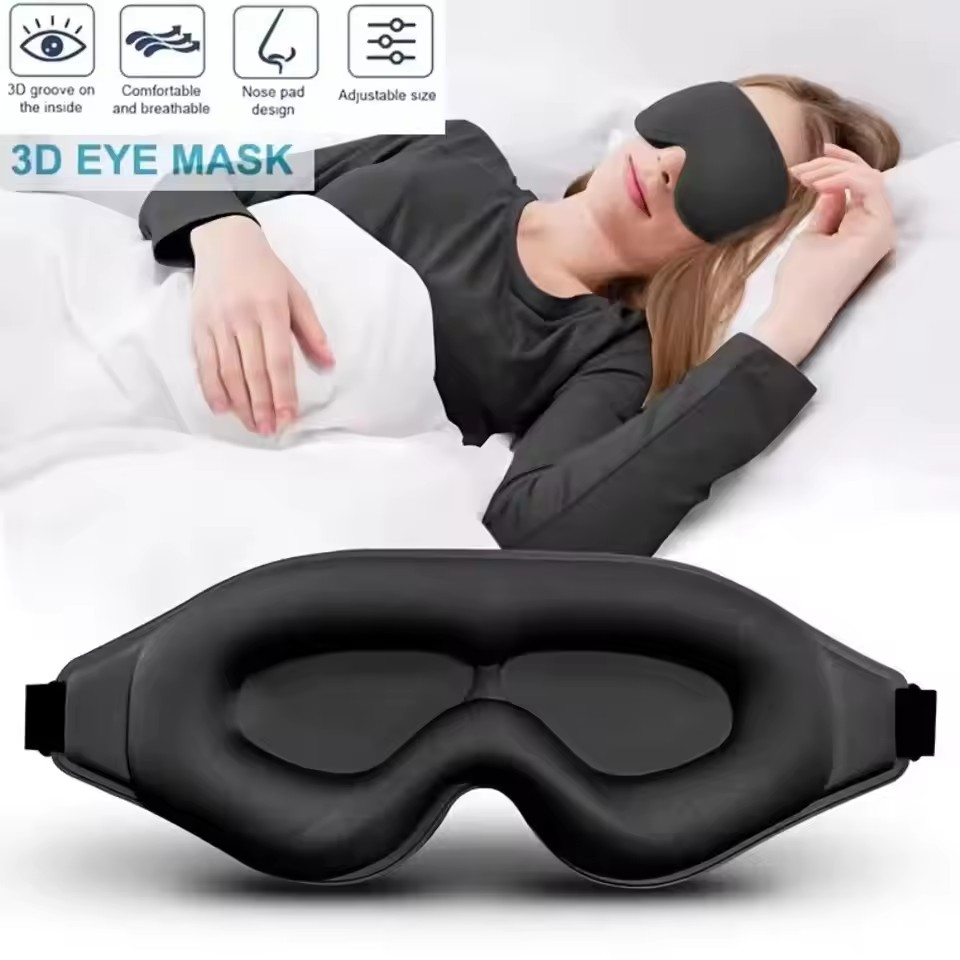 3D-маска для глаз, удобная и д – обзор и цена Sleep Eye Mask 3D