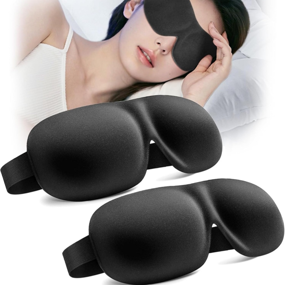 Мягкая 3D-маска для сна из пен – обзор и цена Sleep Eye Mask 3D