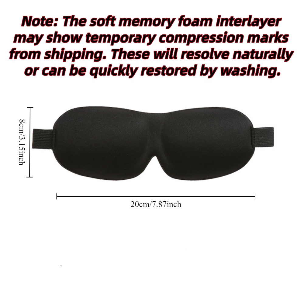 Мягкая 3D-маска для сна из пен – обзор и цена Sleep Eye Mask 3D
