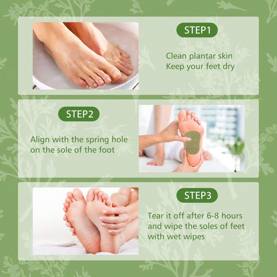 12-60 шт. Детокс-пластыри для  – обзор и цена Detox Foot Patch