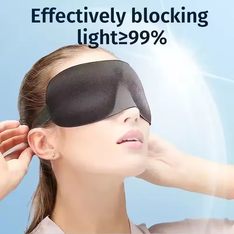 3D-маска для сна с мягкой подк – обзор и цена Sleep Eye Mask 3D