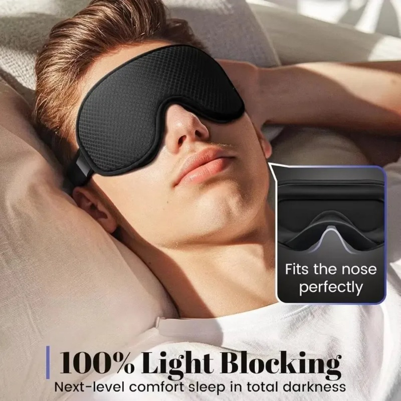 Маска для сна Blackout - 3D ды – обзор и цена Sleep Eye Mask 3D