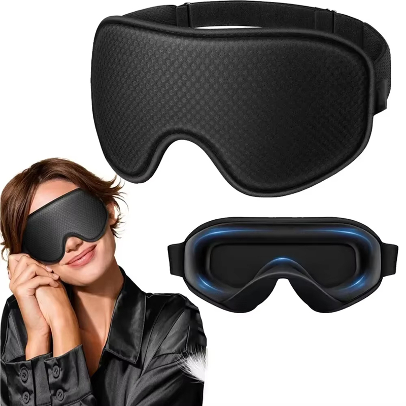 Маска для сна с полной светоне – обзор и цена Sleep Eye Mask 3D