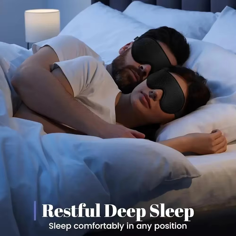 Маска для сна с полной светоне – обзор и цена Sleep Eye Mask 3D